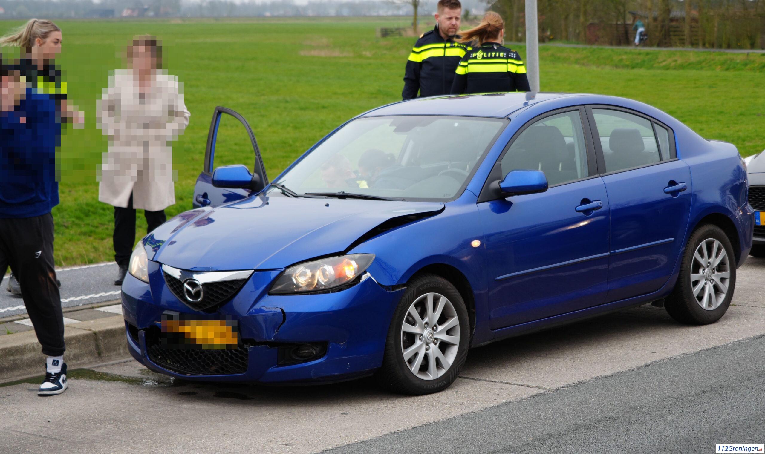 Ongeval op de N361 richting Adorp. Ongeval op de N361 richting Adorp.