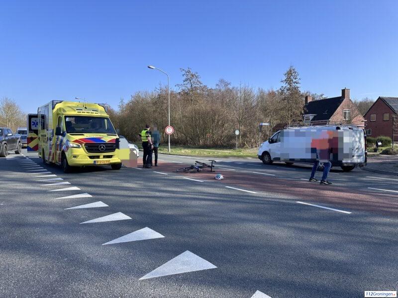 Ongeval op de Zijlsterweg/ N363 bij Usquert, 1 gewonde. Ongeval op de Zijlsterweg/ N363 bij Usquert, 1 gewonde.