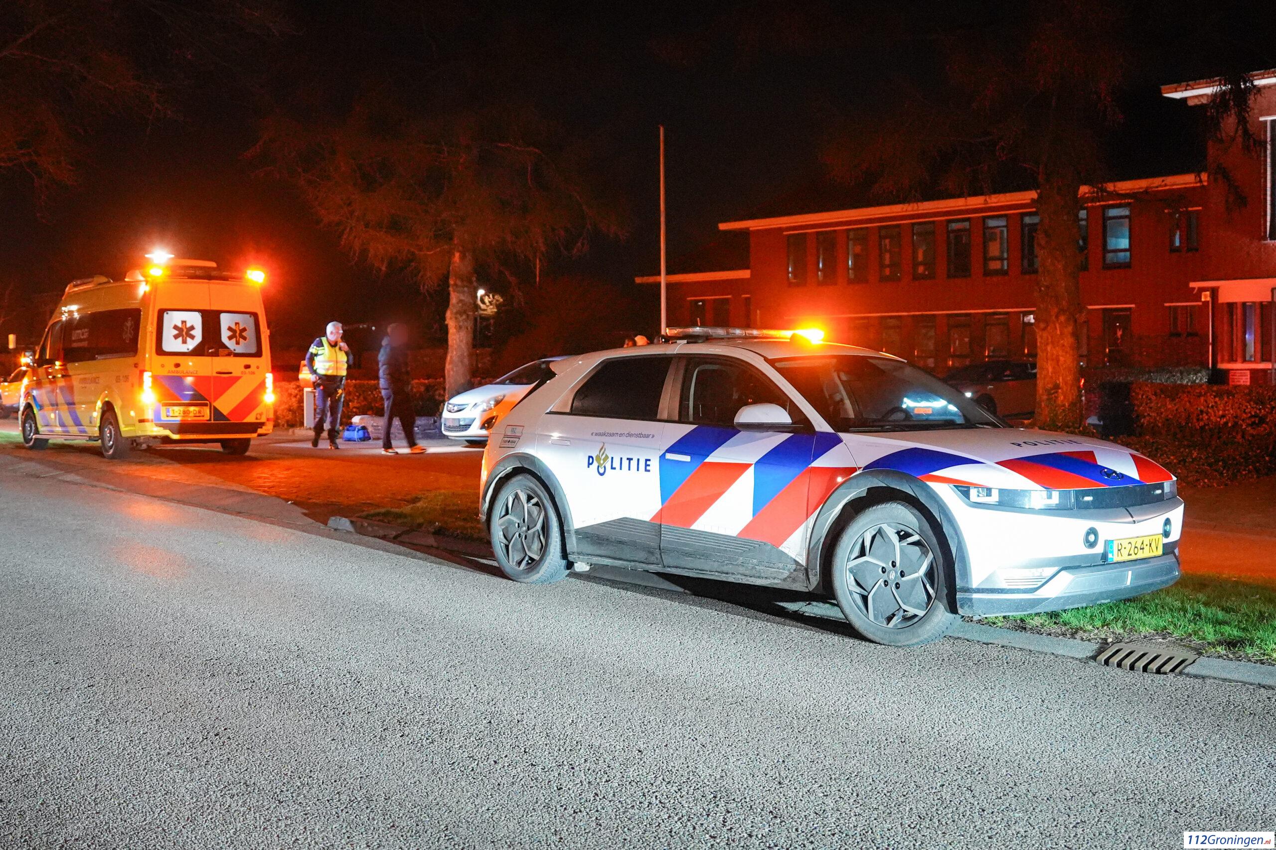 Ongeval Annerweg in Zuidlaren, 1 gewonde. Ongeval Annerweg in Zuidlaren, 1 gewonde.