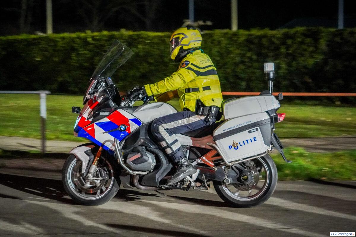 Politie motoragent