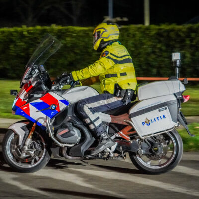 Politie motoragent