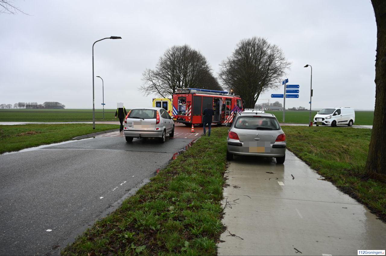 Ongeval op de Nieuweweg/ Ombocht in Beerta, 1 gewonde. Ongeval op de Nieuweweg/ Ombocht in Beerta, 1 gewonde.