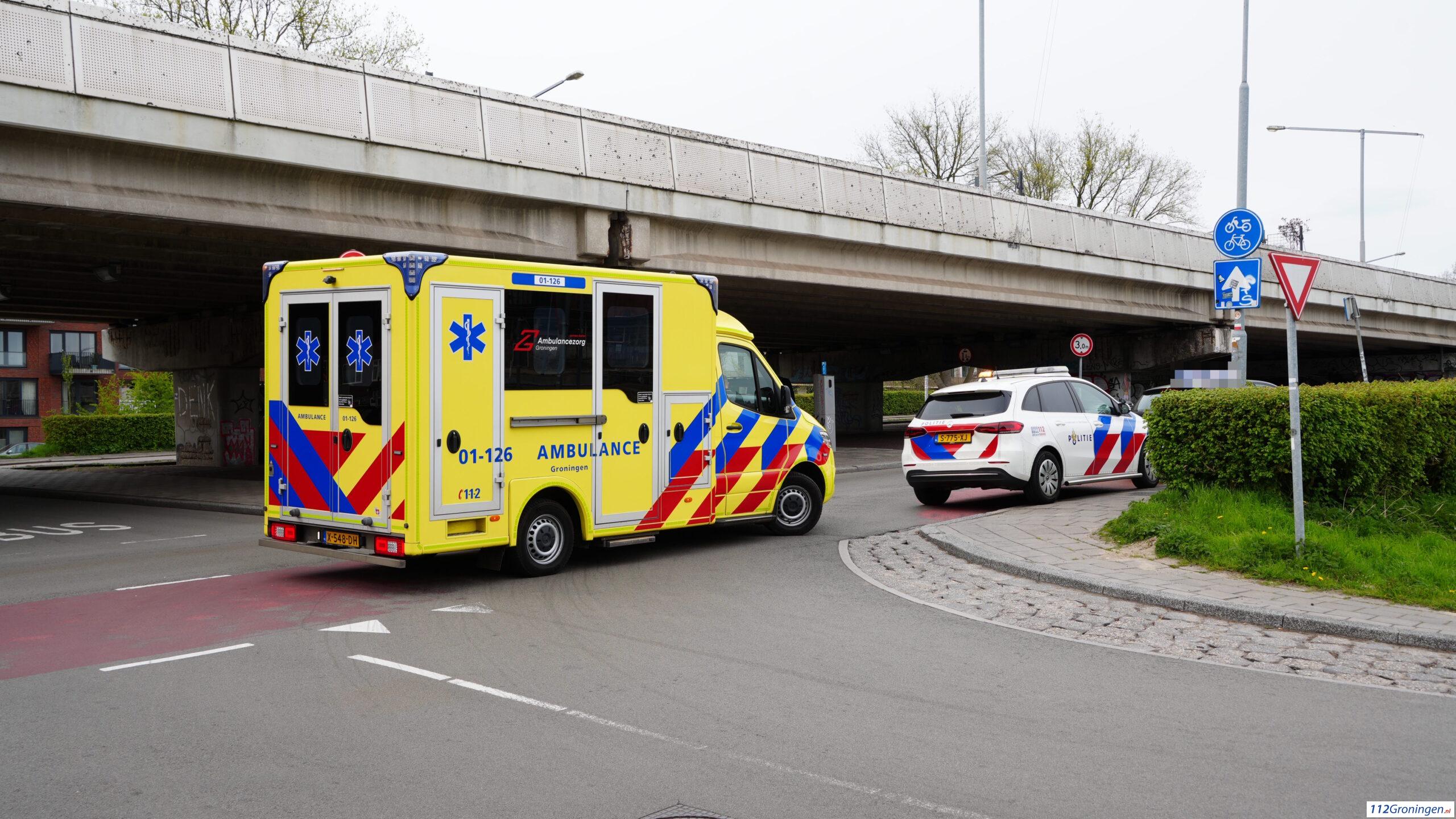 Ongeval op de kruising Hoornsediep/ Zaanstraat. Ongeval op de kruising Hoornsediep/ Zaanstraat.
