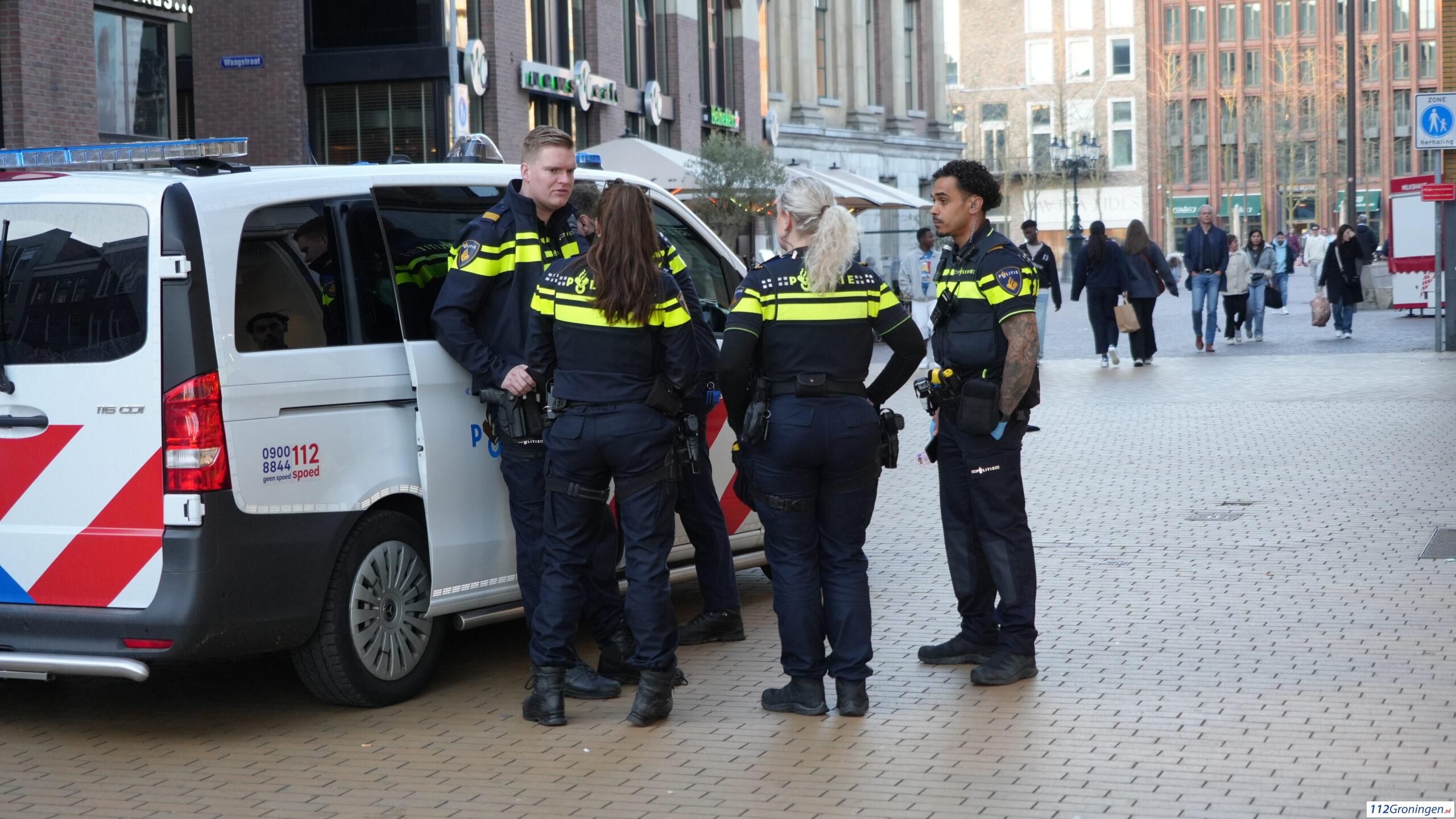 Mogelijk steekincident Vismarkt Groningen, 1 aanhouding