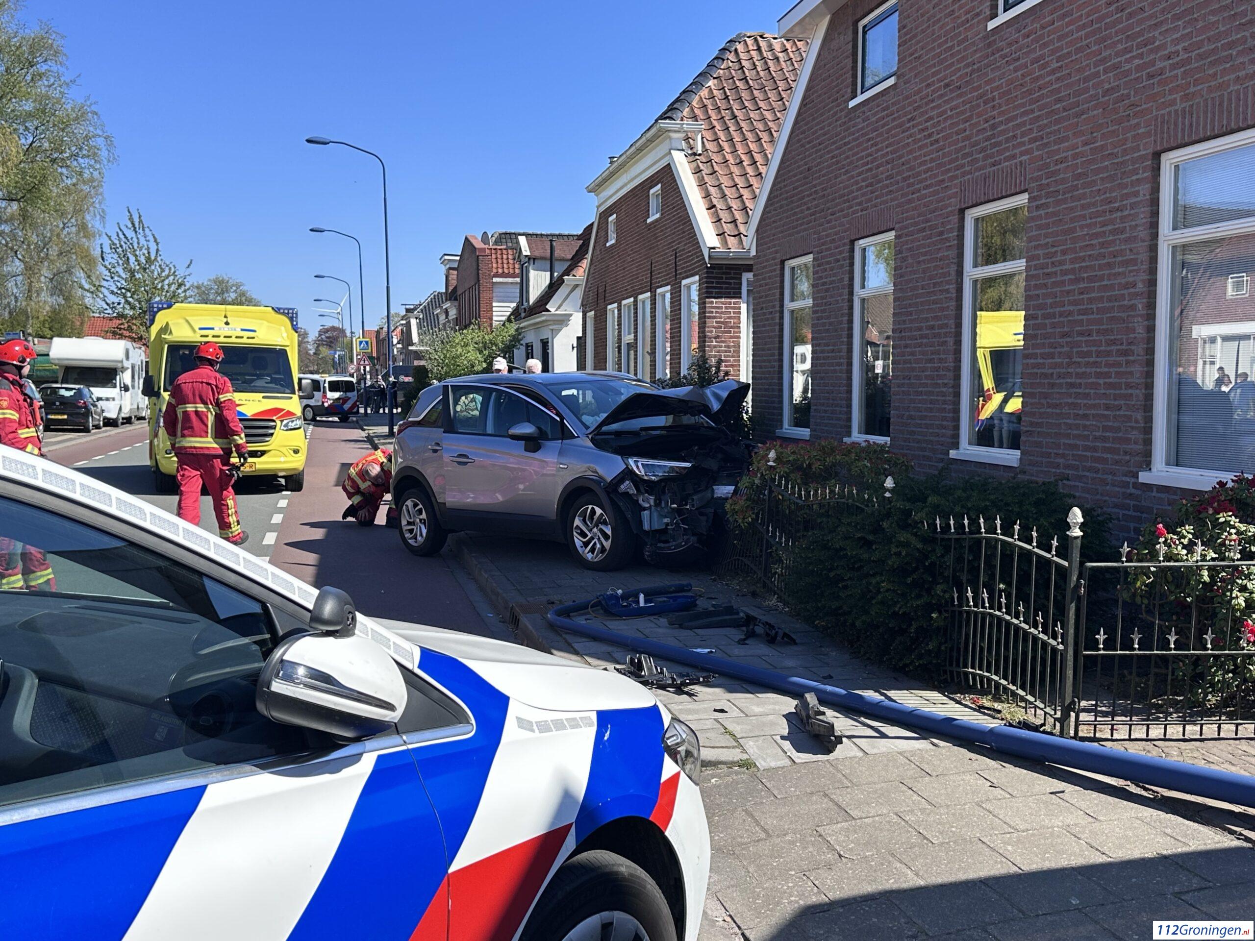 Fors ongeval in Veendam. Fors ongeval in Veendam.