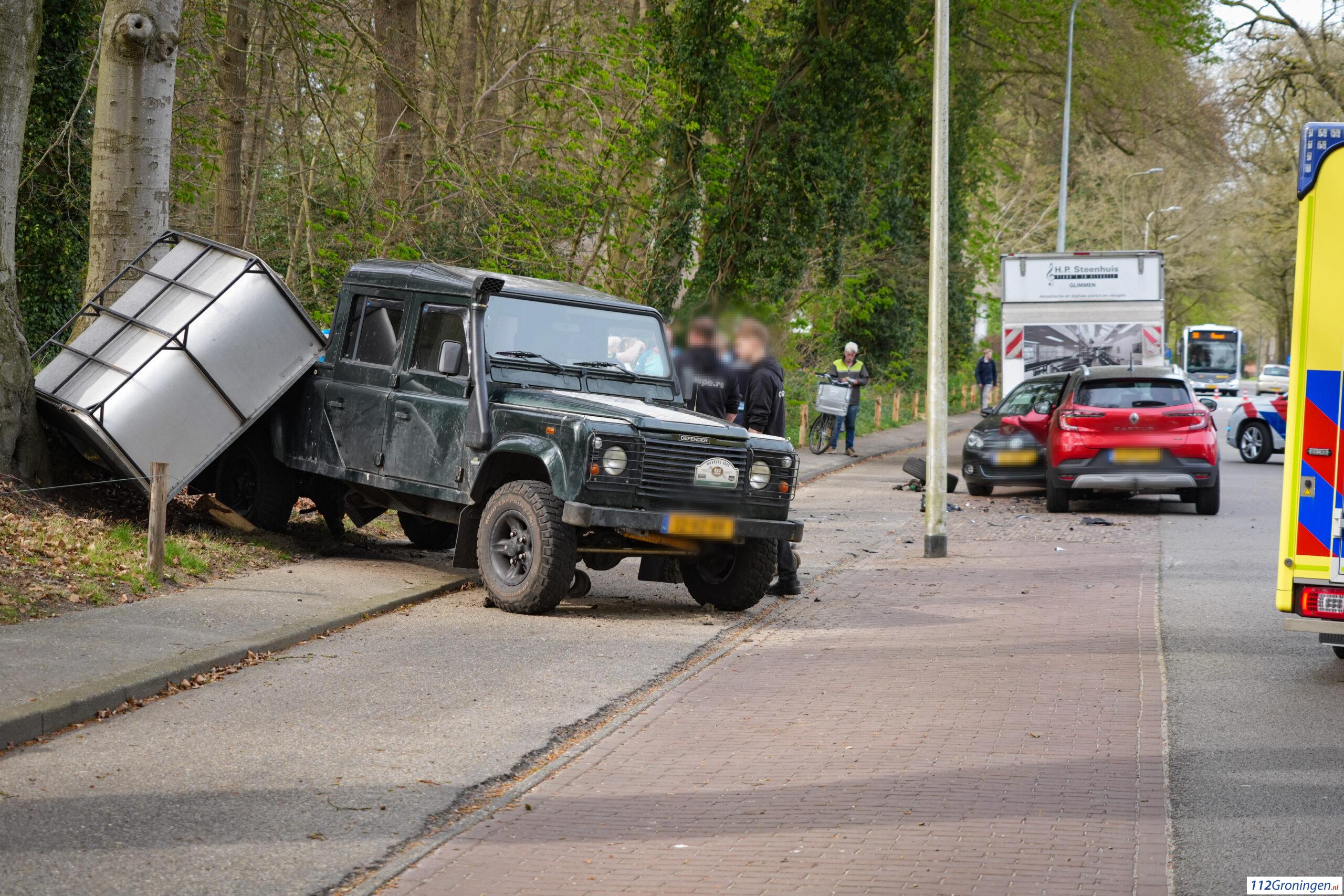 Ongeval Rijkstraatweg Glimmen. Ongeval Rijkstraatweg Glimmen.