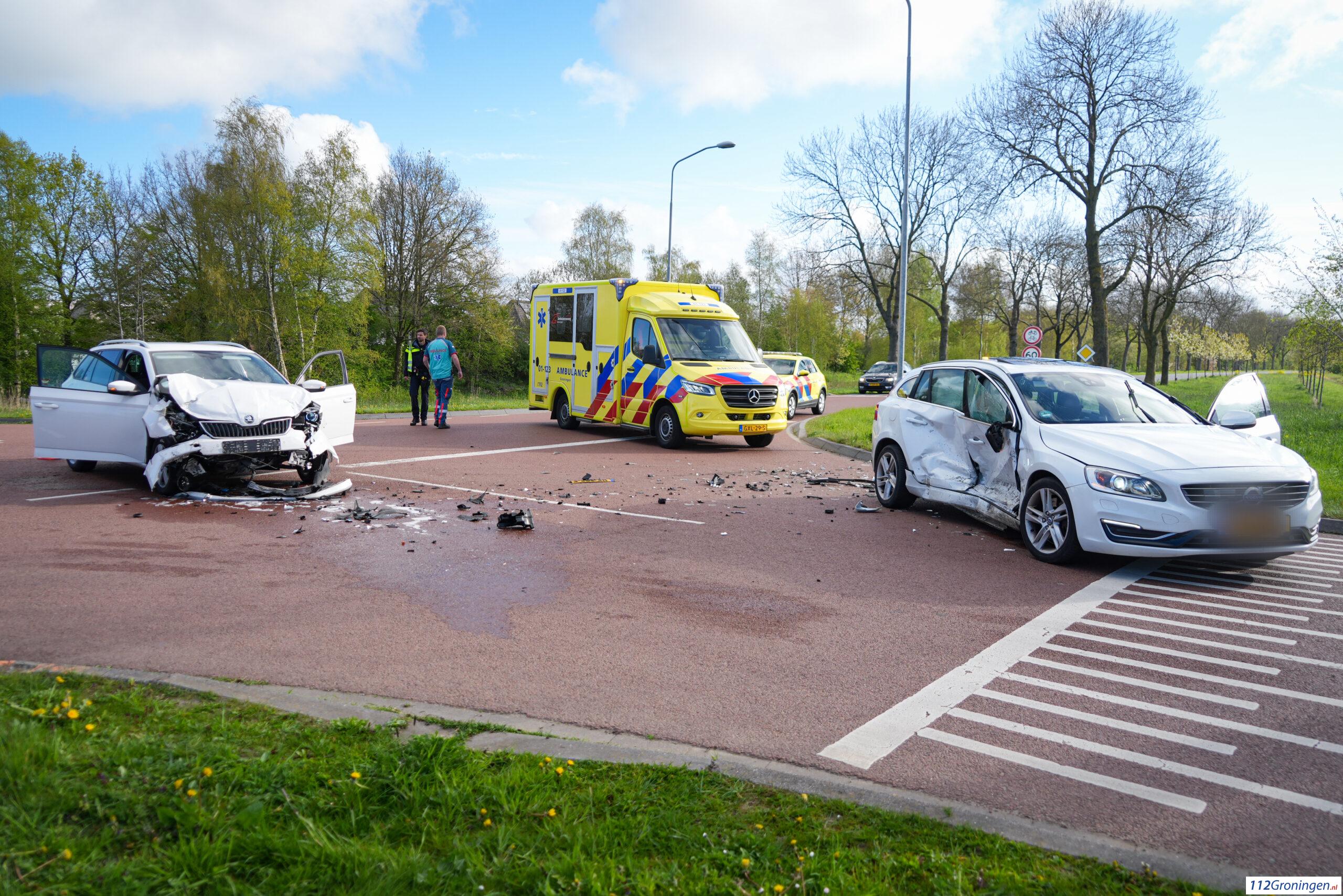 Fors ongeval op de N980 bij Briltil, traumateam ingezet