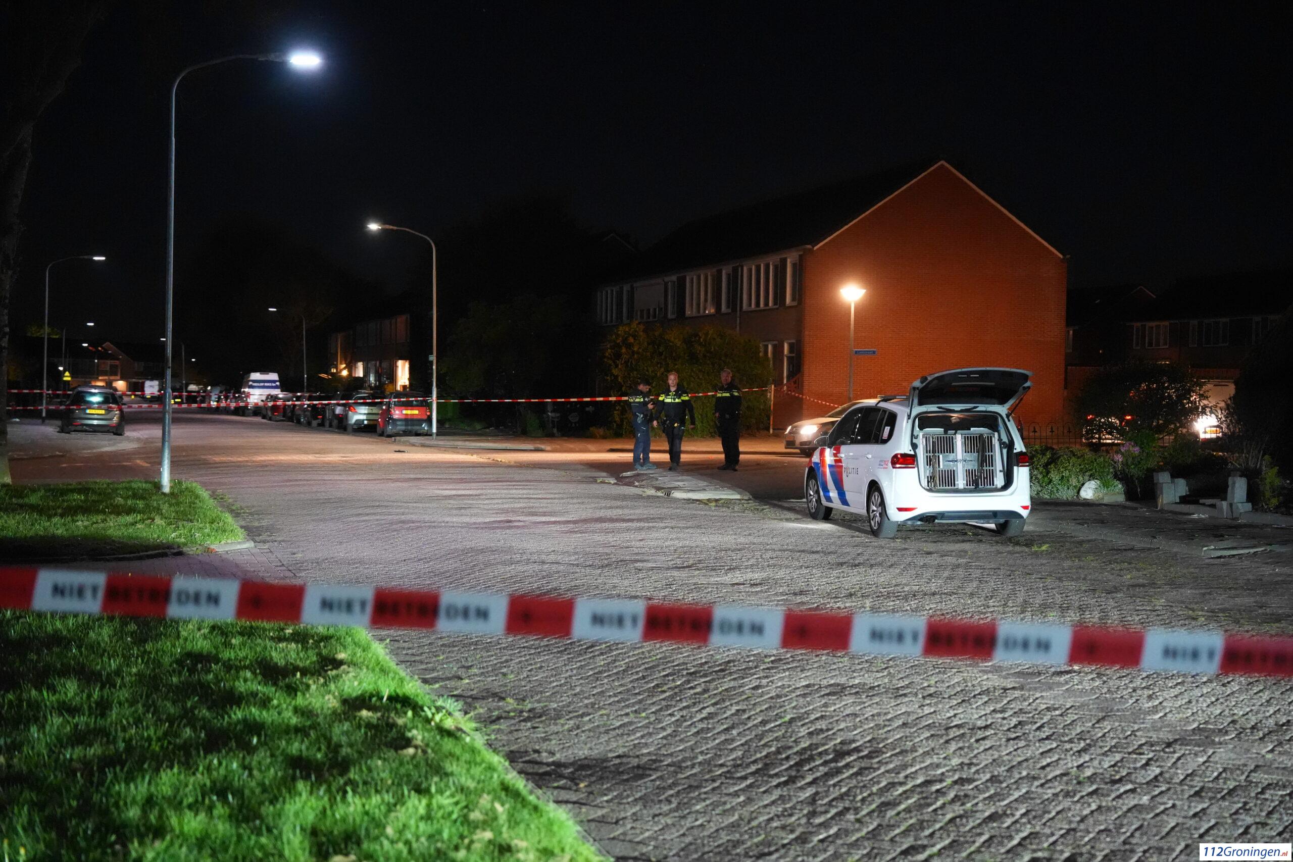 Geschoten of gestoken in Winschoten, politie doet onderzoek
