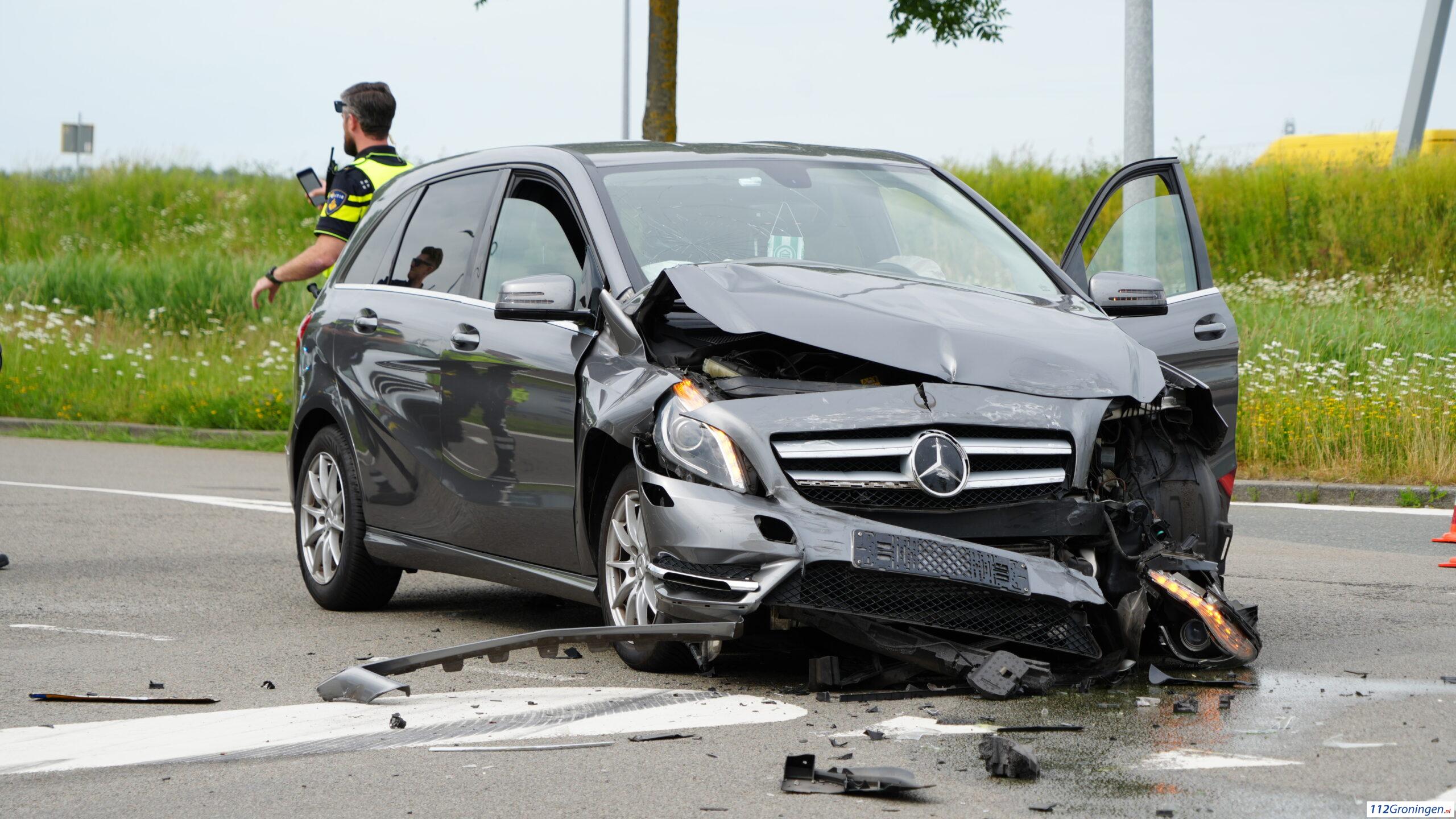 Fors ongeval Kielerbocht Groningen. Fors ongeval Kielerbocht Groningen.