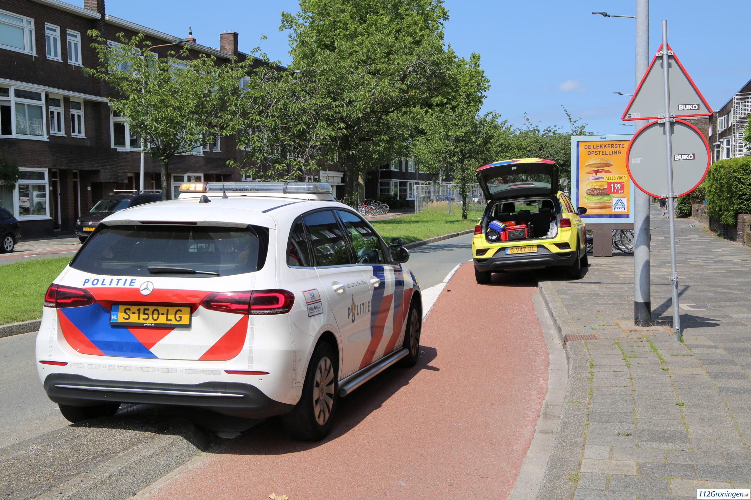 Ongeval J. C. Kapteynlaan Groningen. Ongeval J. C. Kapteynlaan Groningen.