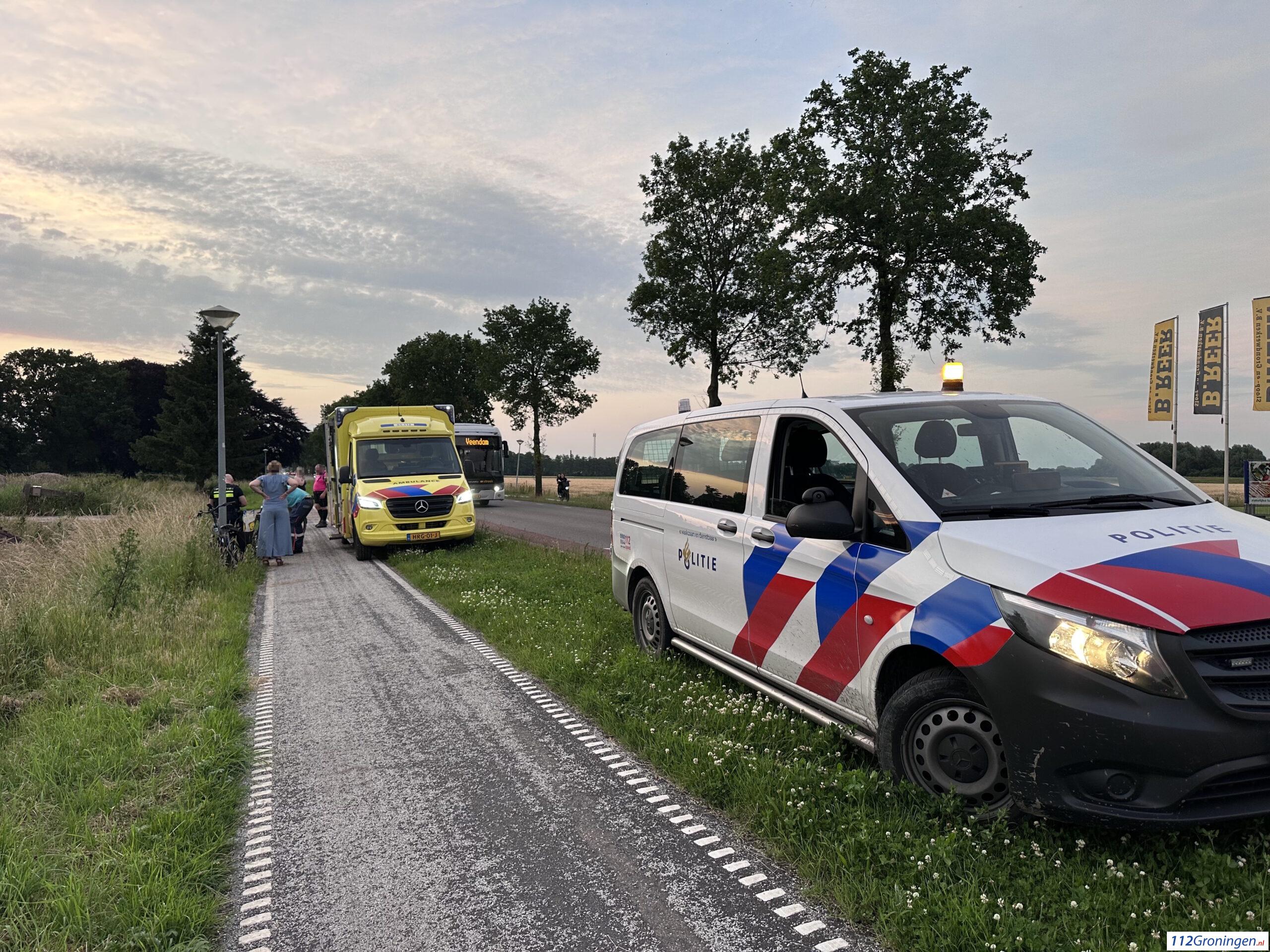 Ongeval met fietser in Zuiderveen.