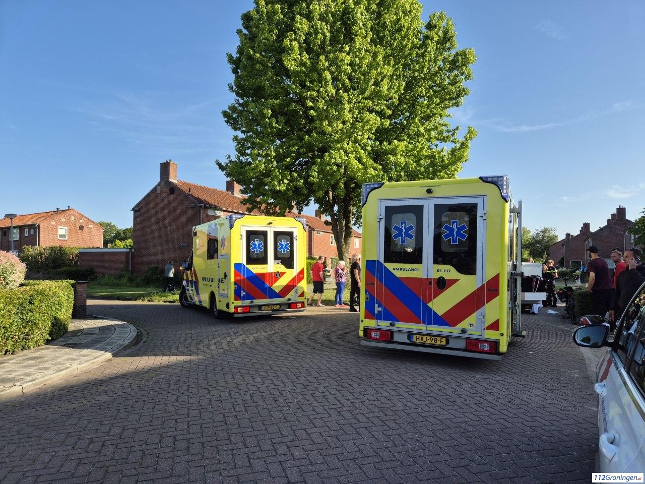 Scootmobieler gewond bij ongeval in Beerta. Scootmobieler gewond bij ongeval in Beerta.