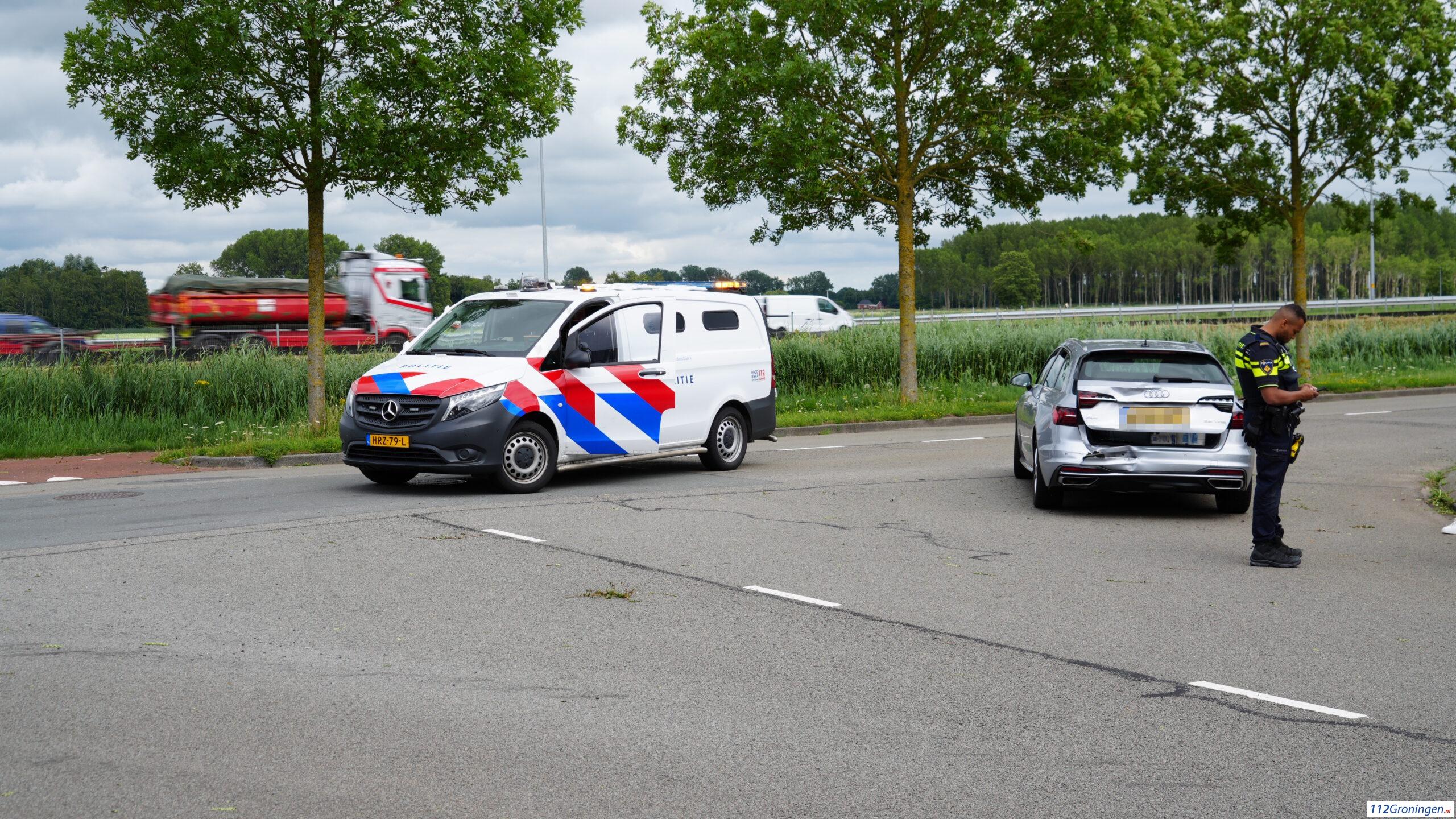 Ongeval Aarhusweg/ Kieler Bocht Groningen. Ongeval Aarhusweg/ Kieler Bocht Groningen.