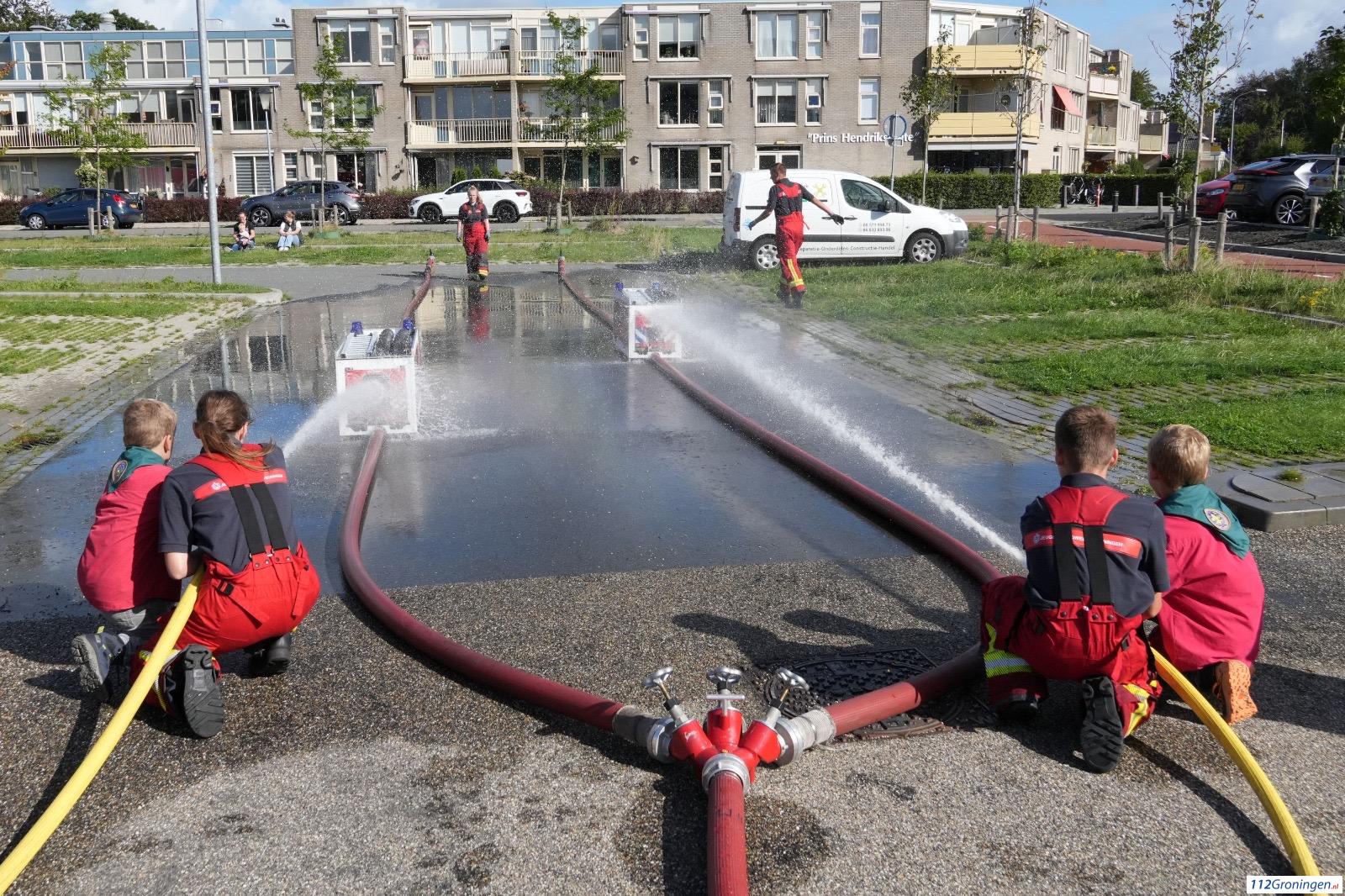 Open dag brandweer Veendam groot succes