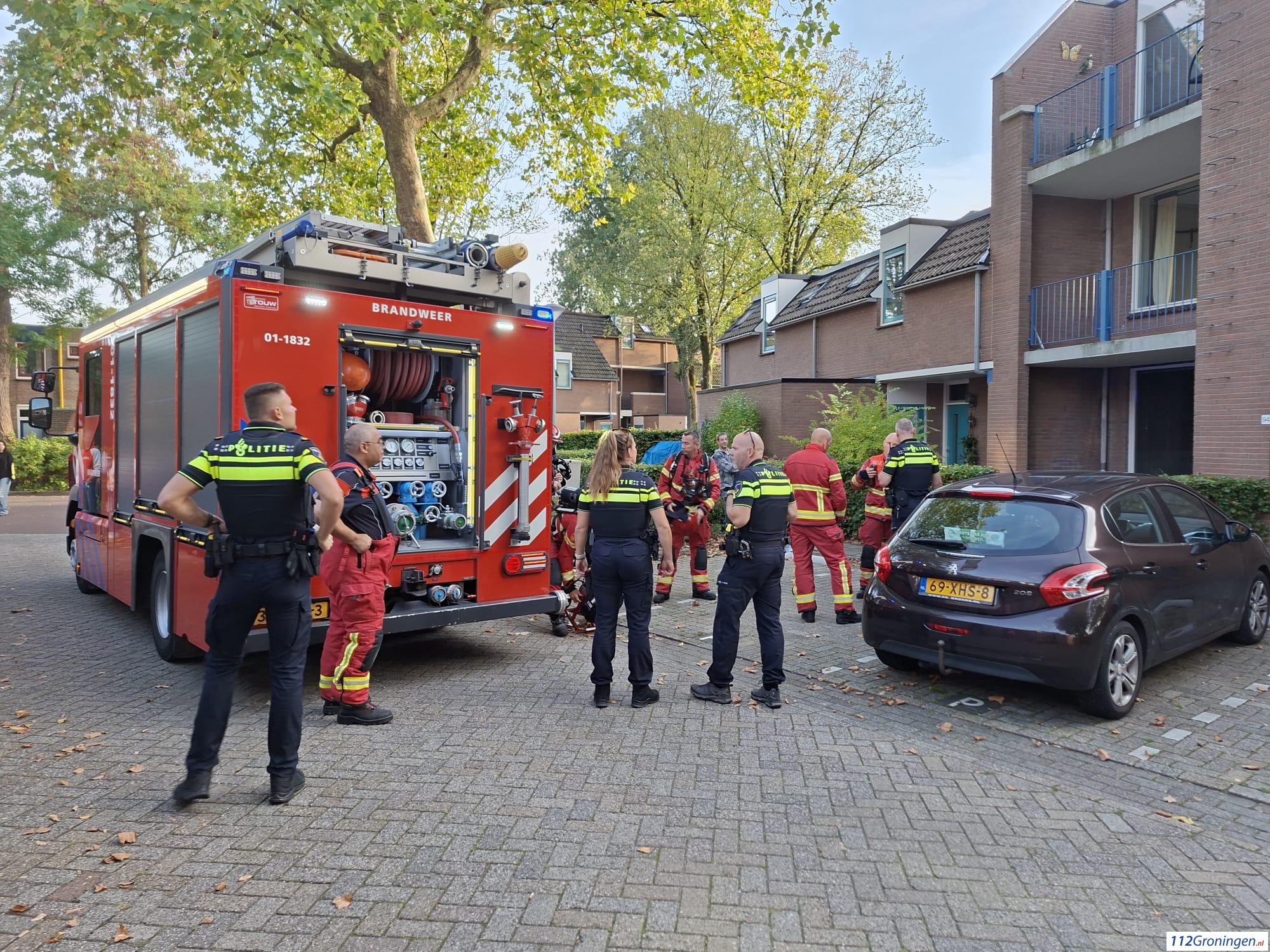 Aangebrand eten in woning aan Barmaheerd, rookmelder gaat af